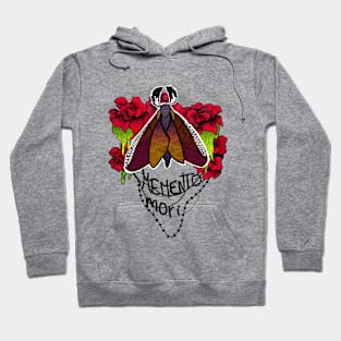 Moth Memento Mori Hoodie